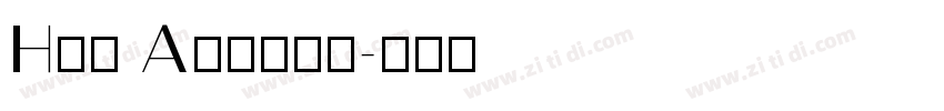 Hey August字体转换